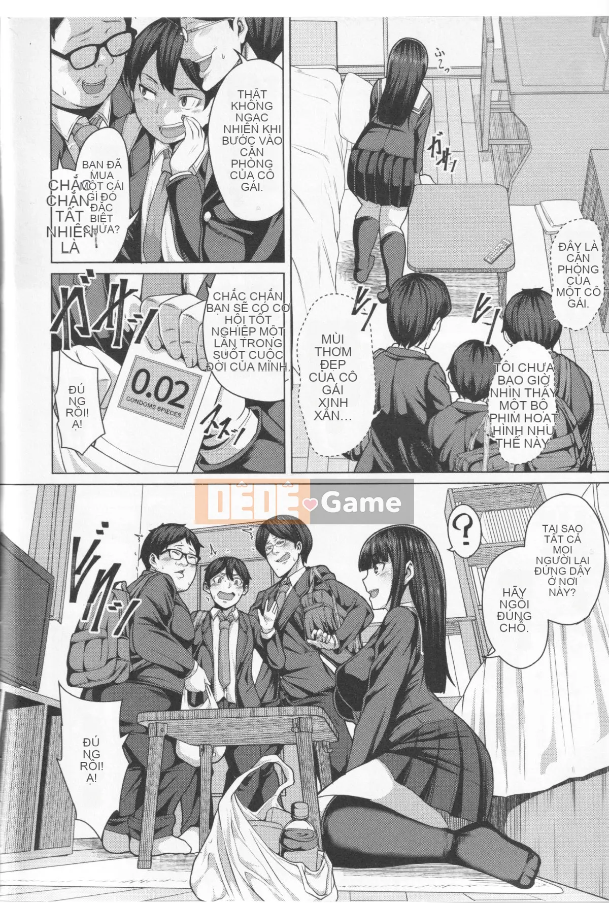 (Seinen Comic) [Keke] Một cô gái có thể bị chịch bằng cách đẩy