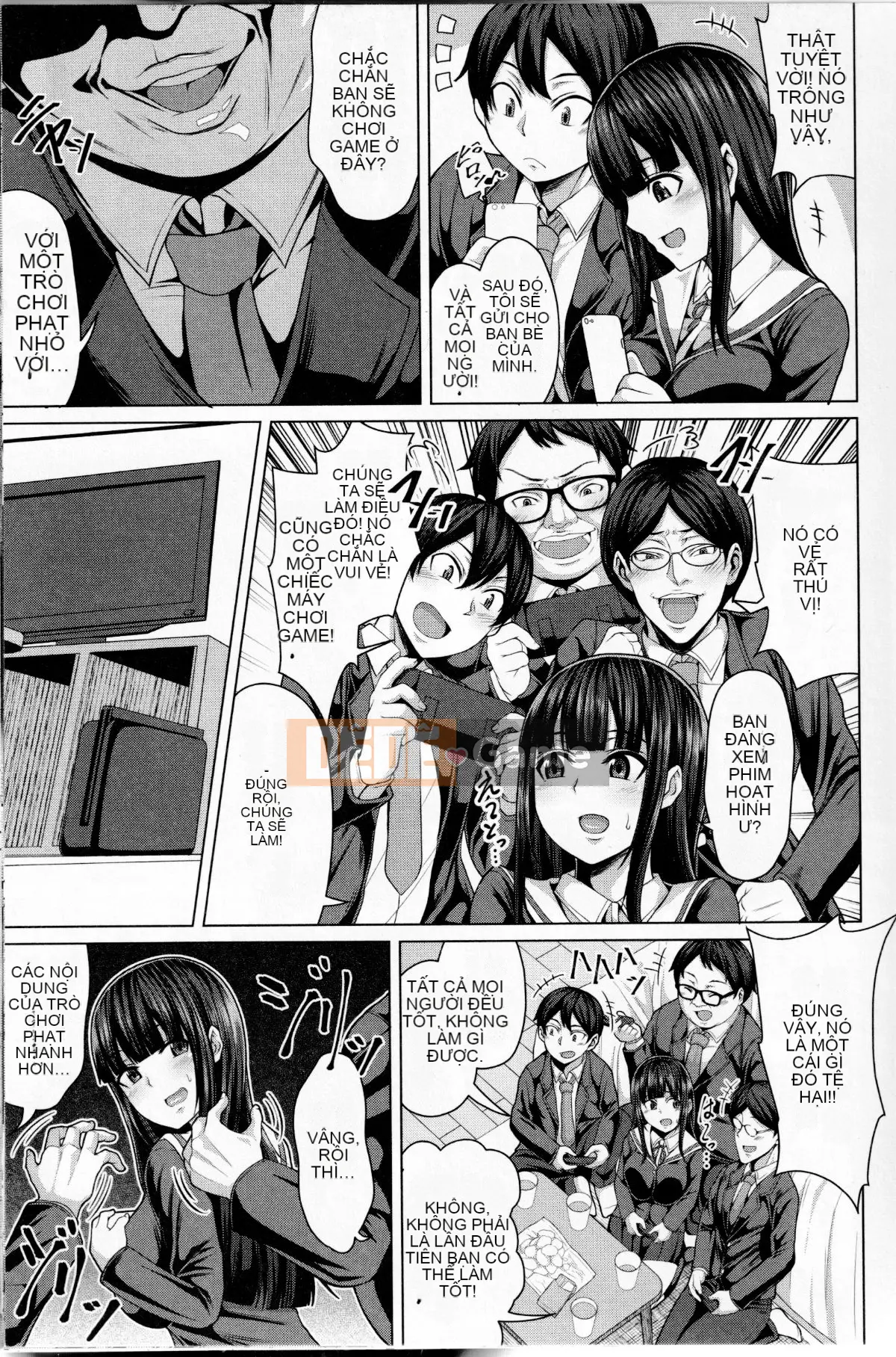 (Seinen Comic) [Keke] Một cô gái có thể bị chịch bằng cách đẩy