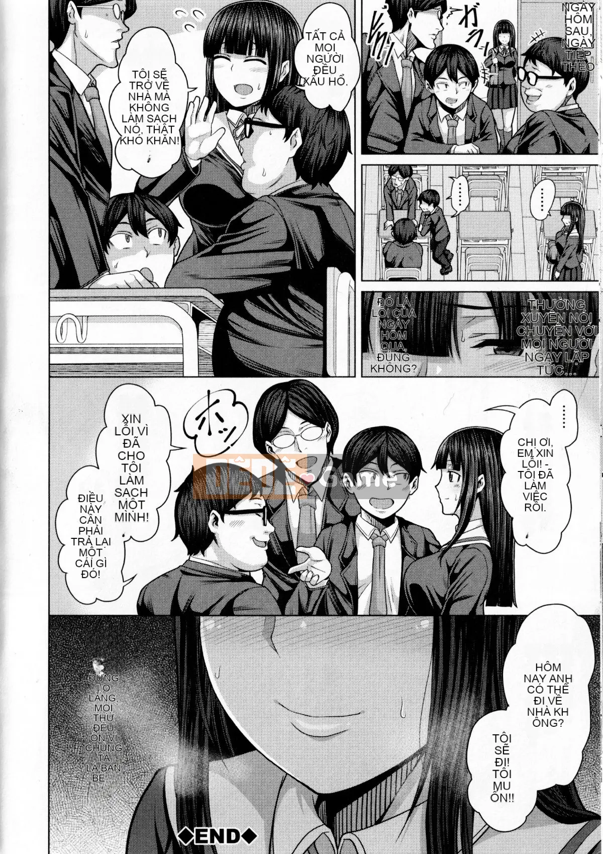 (Seinen Comic) [Keke] Một cô gái có thể bị chịch bằng cách đẩy