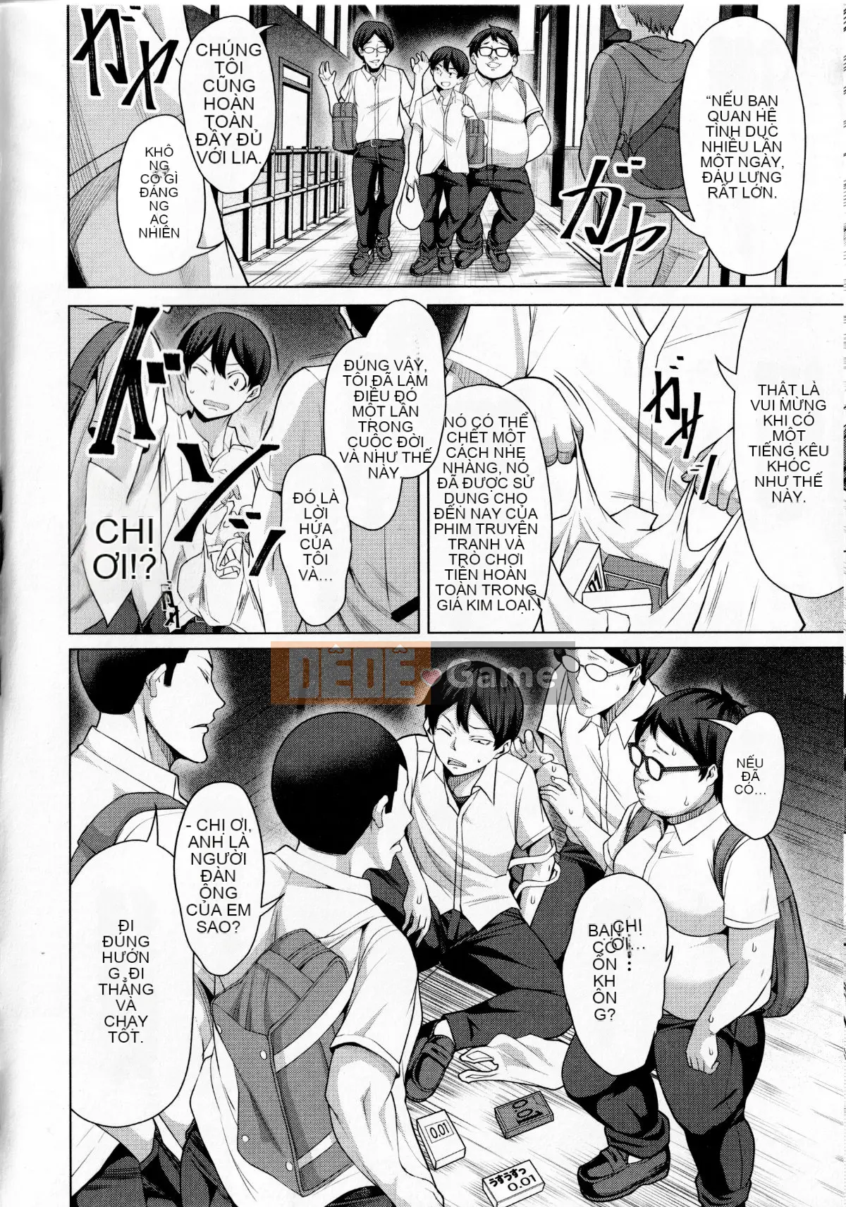 (Seinen Comic) [Keke] Một cô gái có thể bị chịch bằng cách đẩy