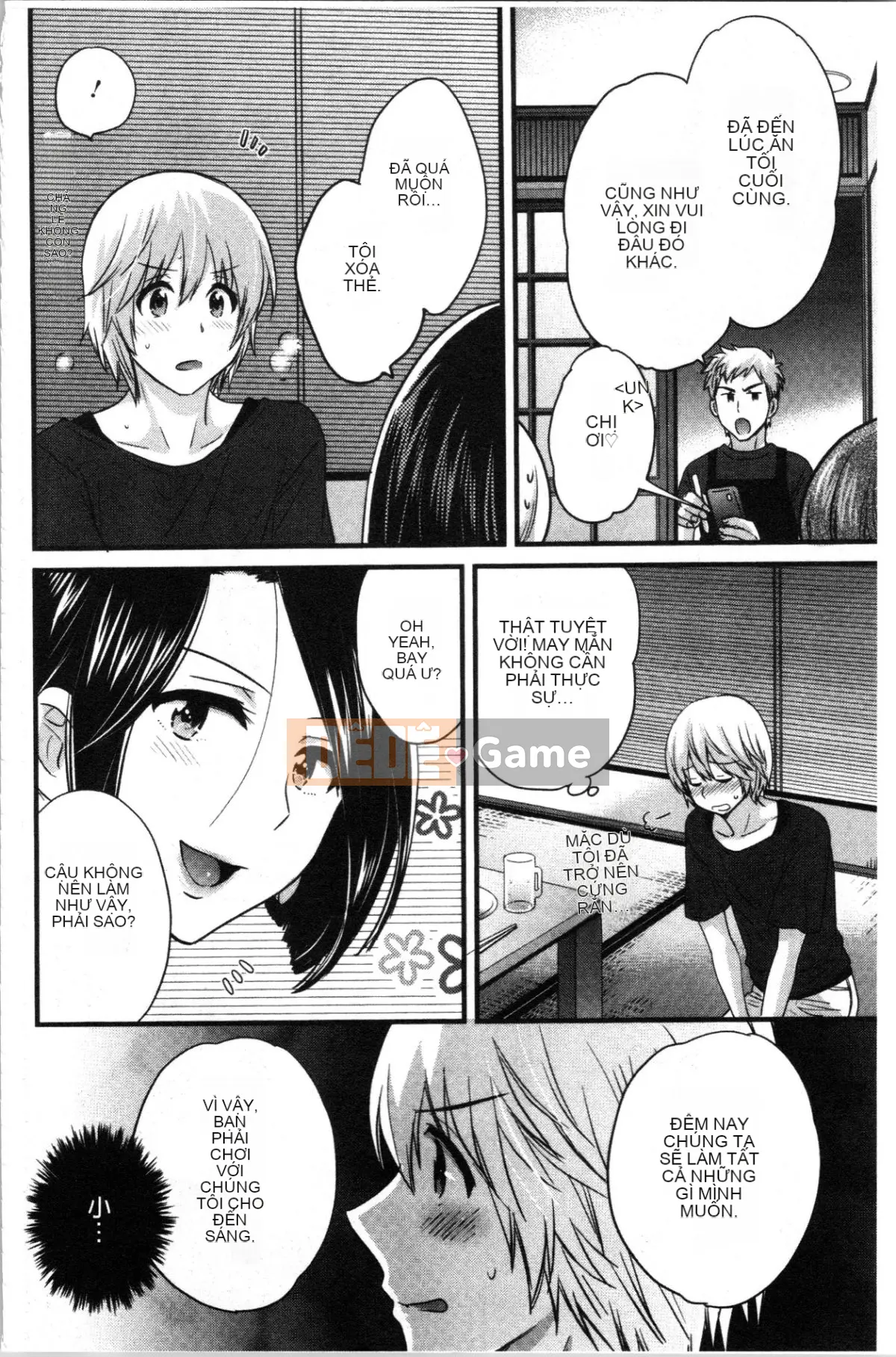 [4K Hankagumi][Pon Takahanada] Mikami-san, người dịu dàng và đa tình