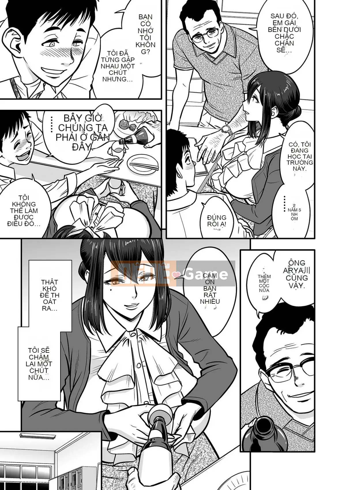 Yotoku Tatsunami Cuckolds Một giáo viên đã kết hôn say rượu