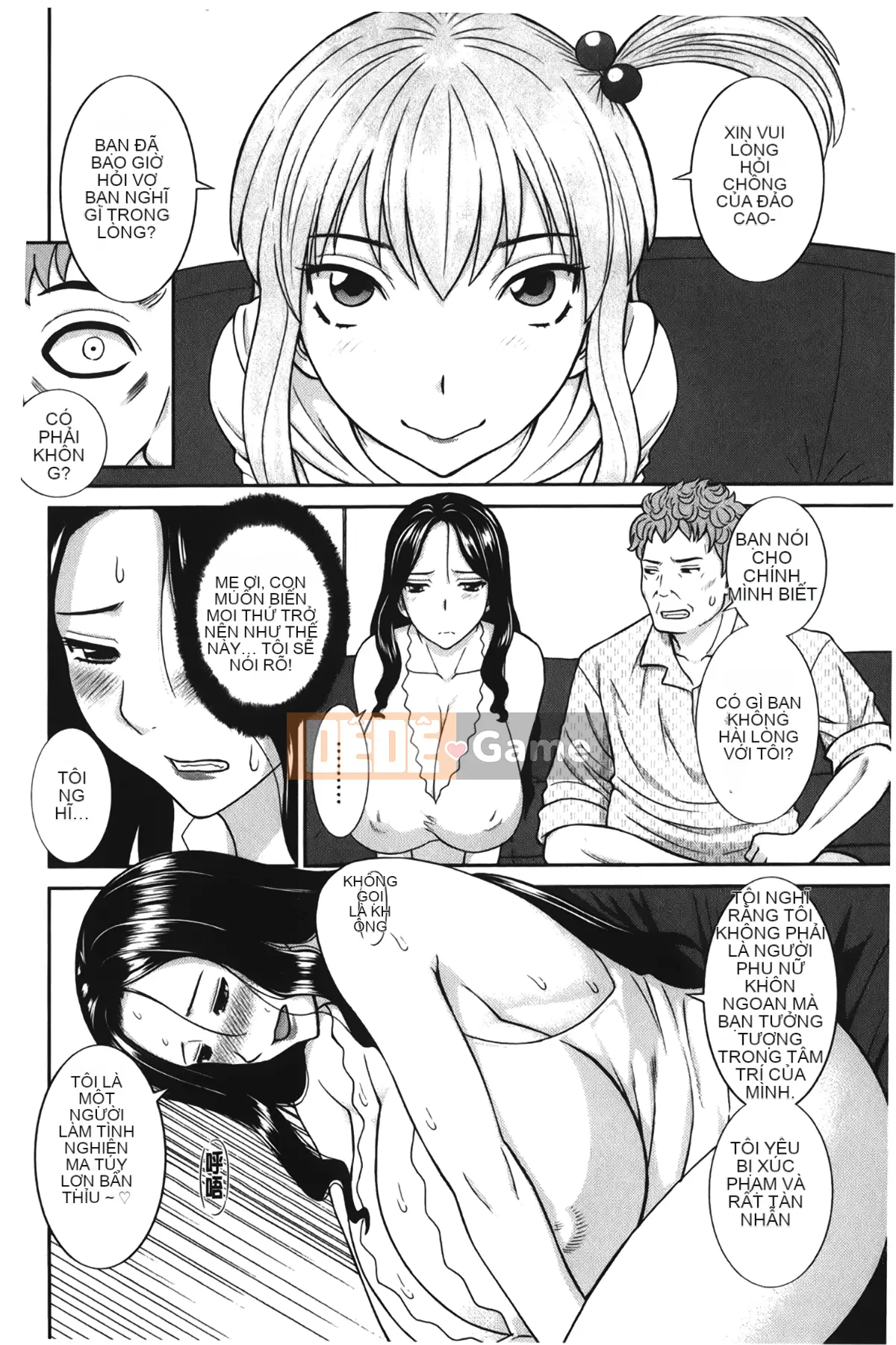 [Sato no Yumekyo][Misaki Kawamori] Mong muốn không chung thủy của một bà nội trợ đam mê Vợ và bạn gái❤2