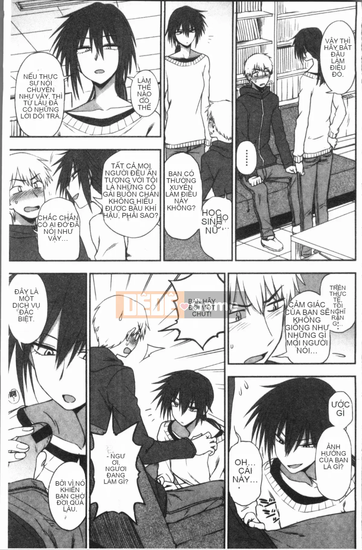 [4K Hankagumi] [Kuma no Toru] Tôi ở bên bạn