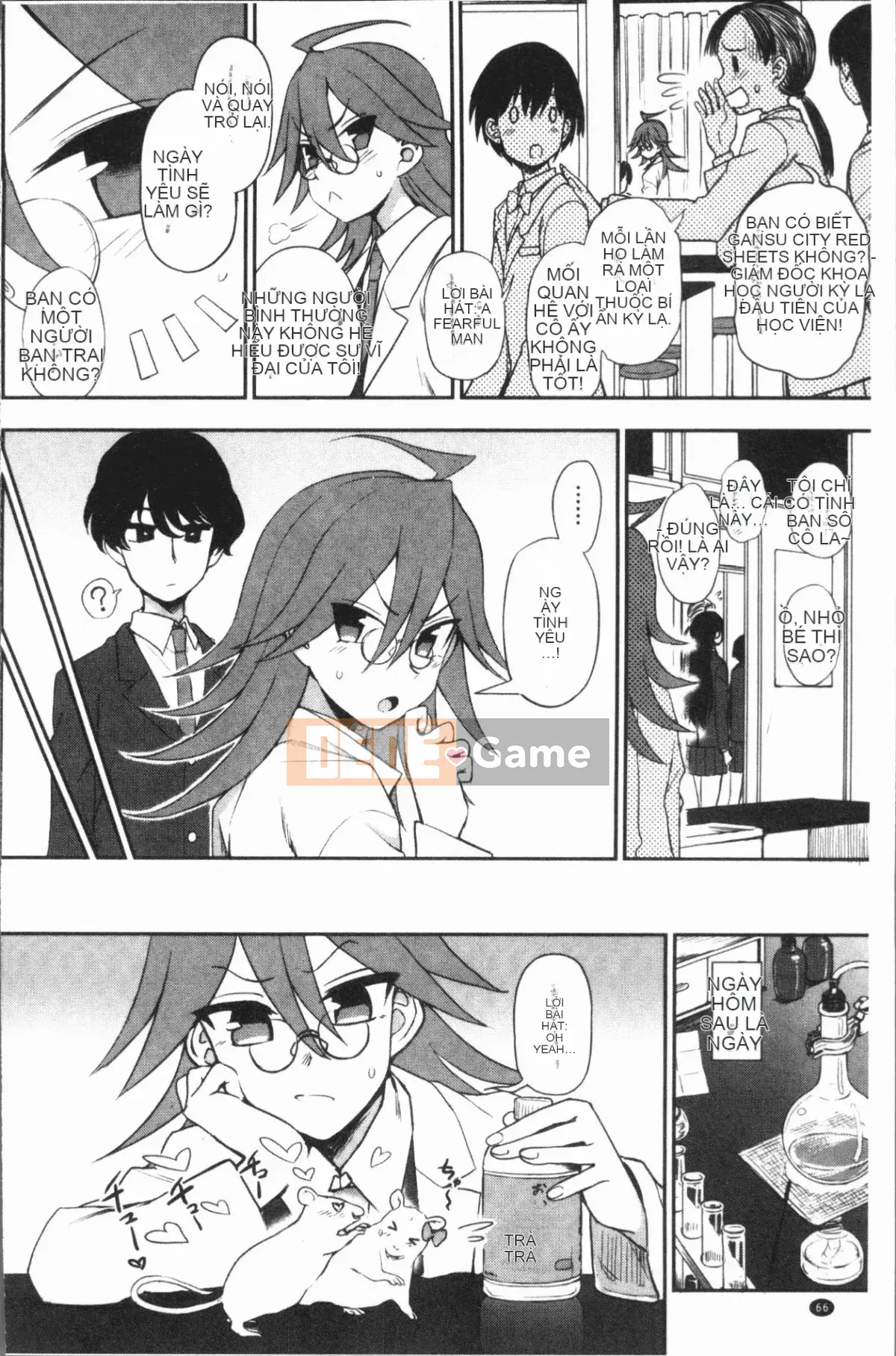 [4K Hankagumi] [Kuma no Toru] Tôi ở bên bạn