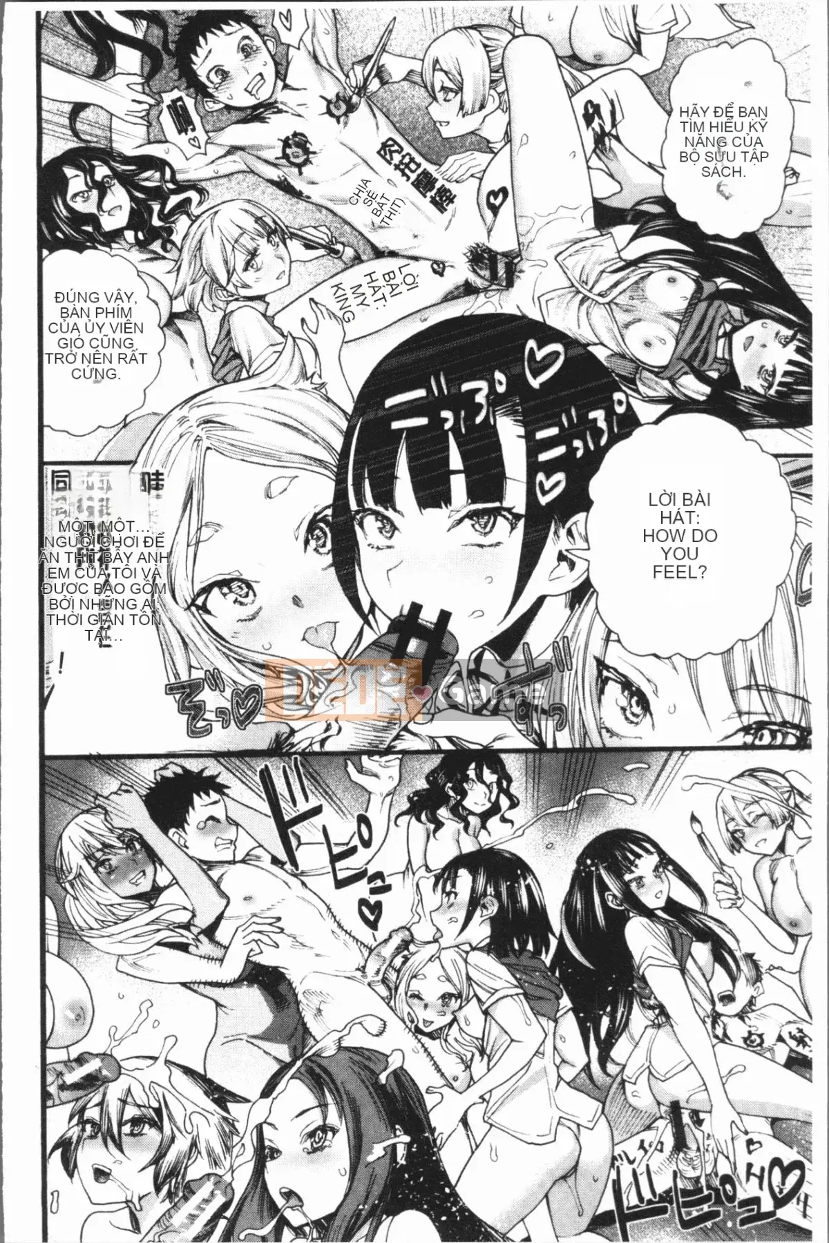 [4K Hankagumi][Takahide Niiba] Full Bloom! Harem School