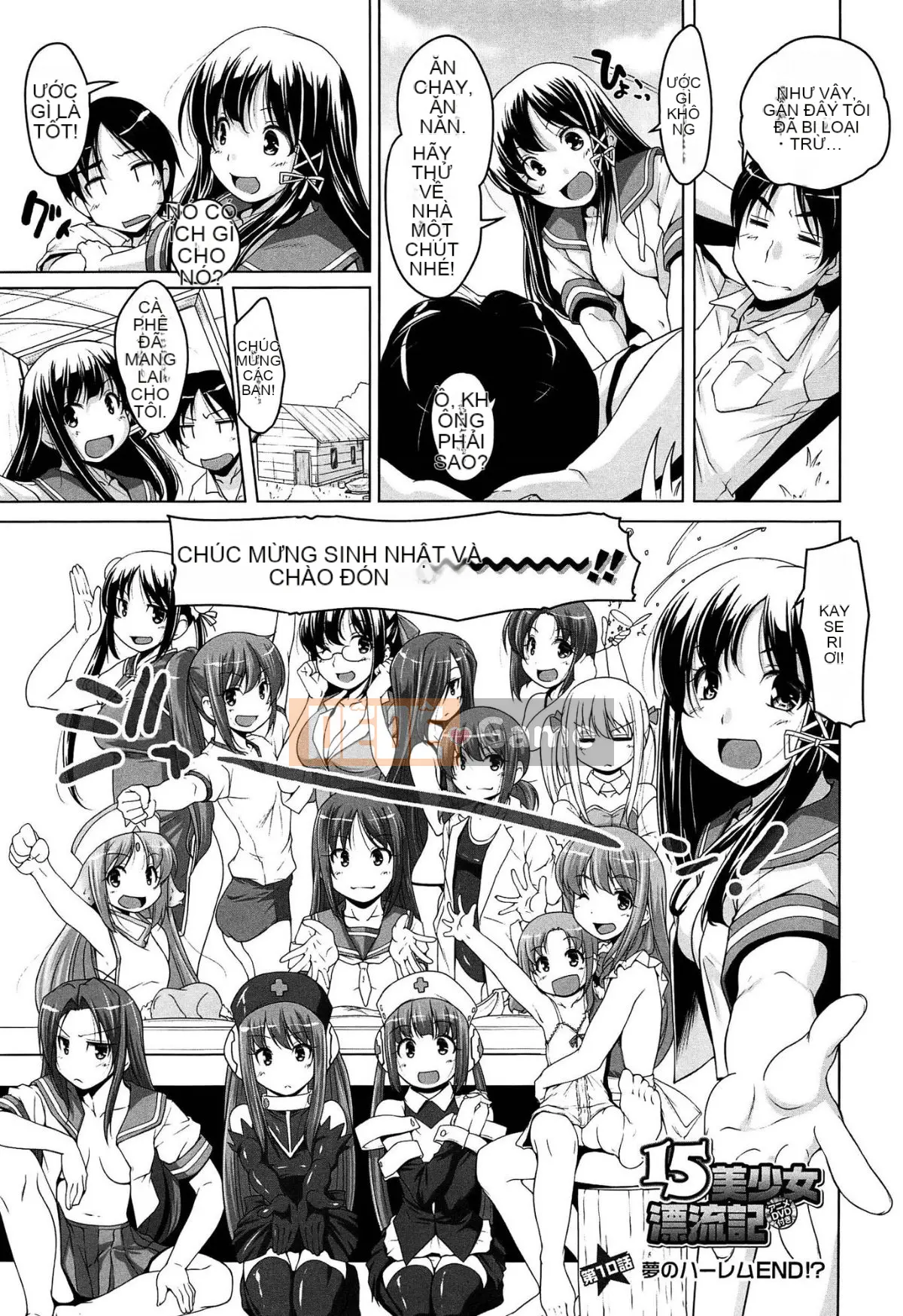 [Nishizaki Eim] 15 Girl Xinh Trôi Dạt