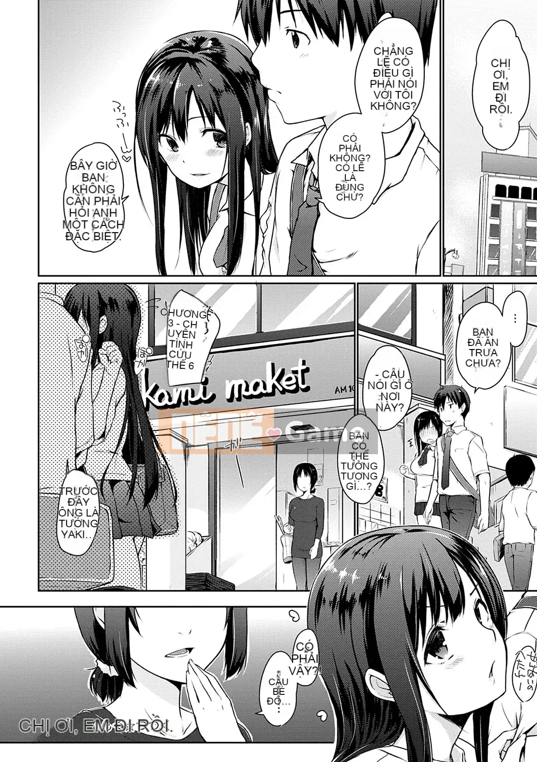 [Kaizuka] Này, này, này, có một đàn em dễ thương ở đây phải không?