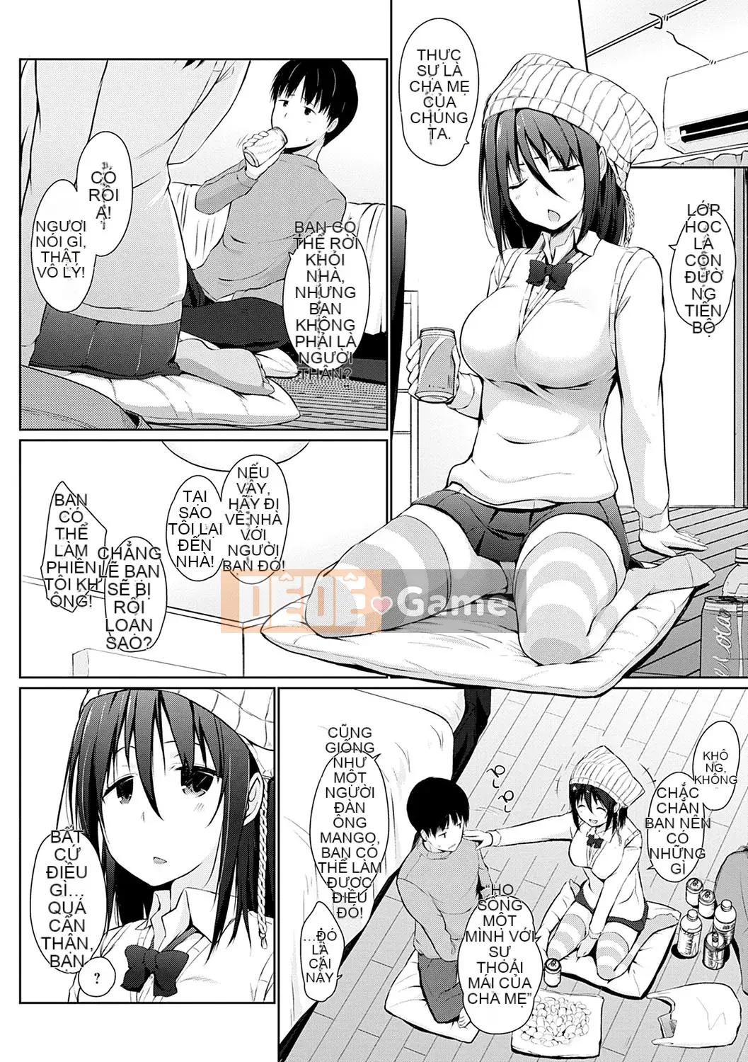 [Kaizuka] Này, này, này, có một đàn em dễ thương ở đây phải không?