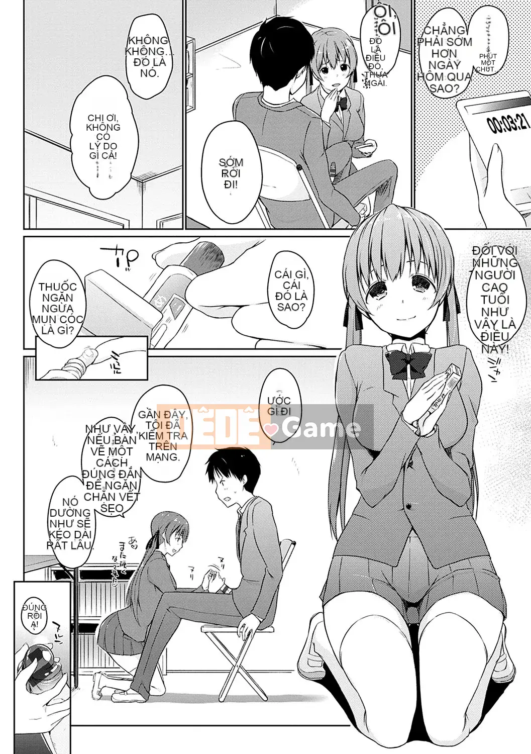 [Kaizuka] Này, này, này, có một đàn em dễ thương ở đây phải không?