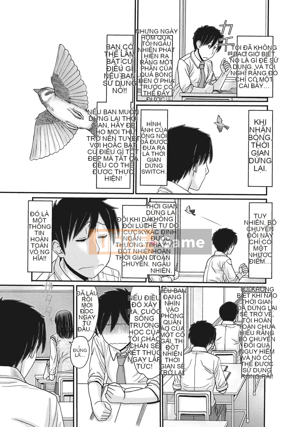 [Trích đoạn Tanaka] Throbbing-Thở dài gặp nhau trong một thế giới dừng lại