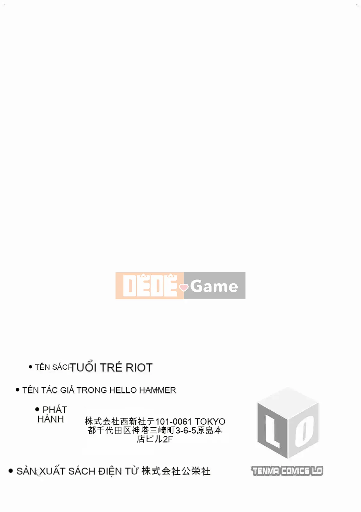 [Kazeteki Koubou][Dekochin Hammer] Bạo loạn Shishunki