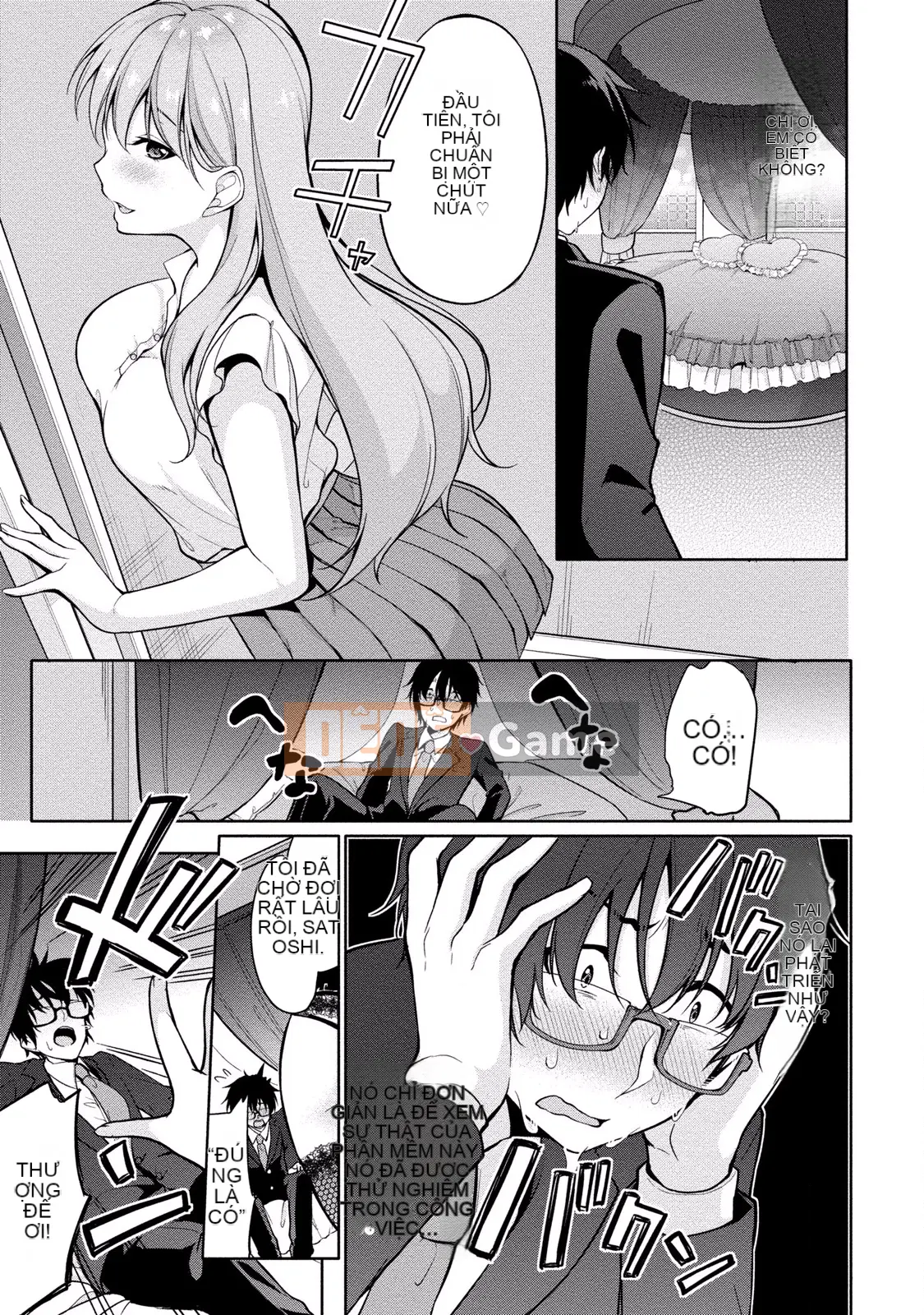 [Yukino] Sato-kun đang nhìn trộm.