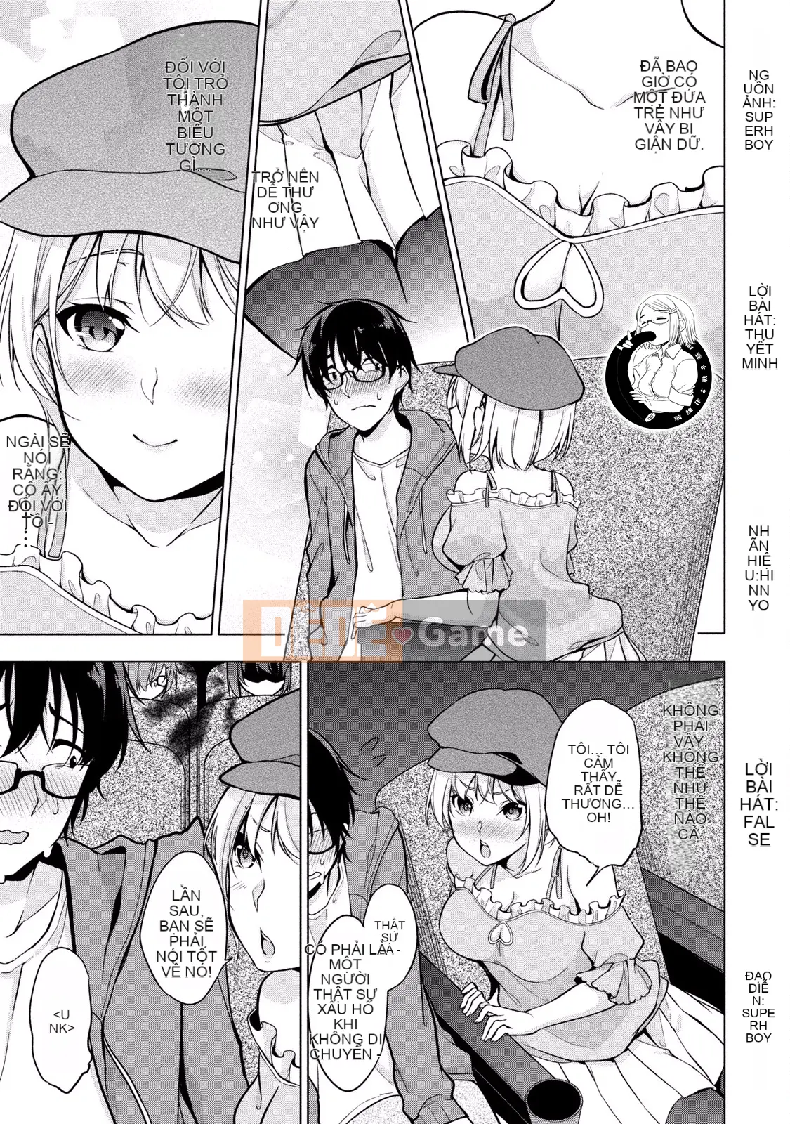 [Yukino] Sato-kun đang nhìn trộm.