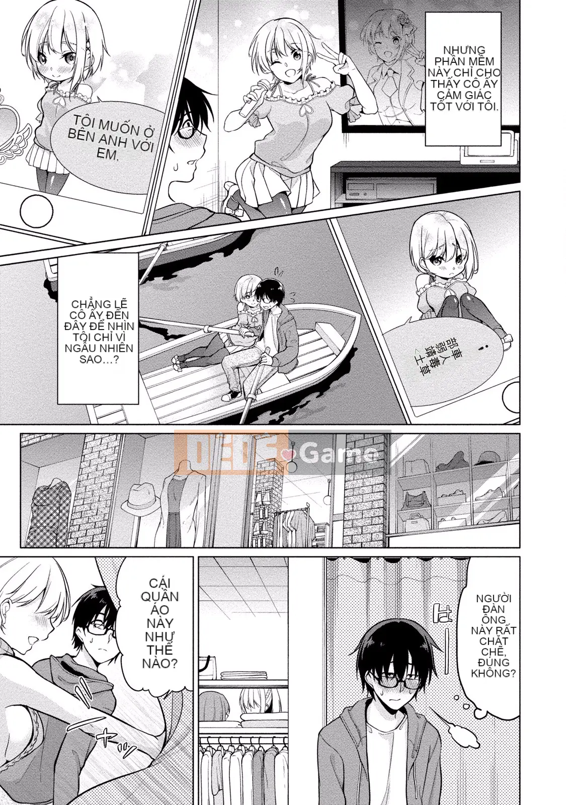 [Yukino] Sato-kun đang nhìn trộm.