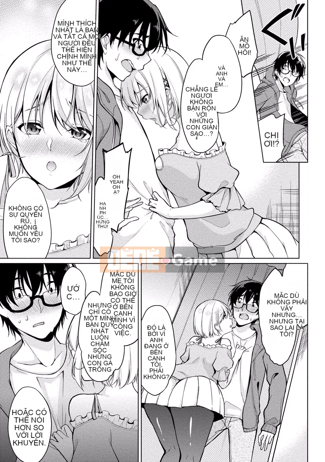 [Yukino] Sato-kun đang nhìn trộm.