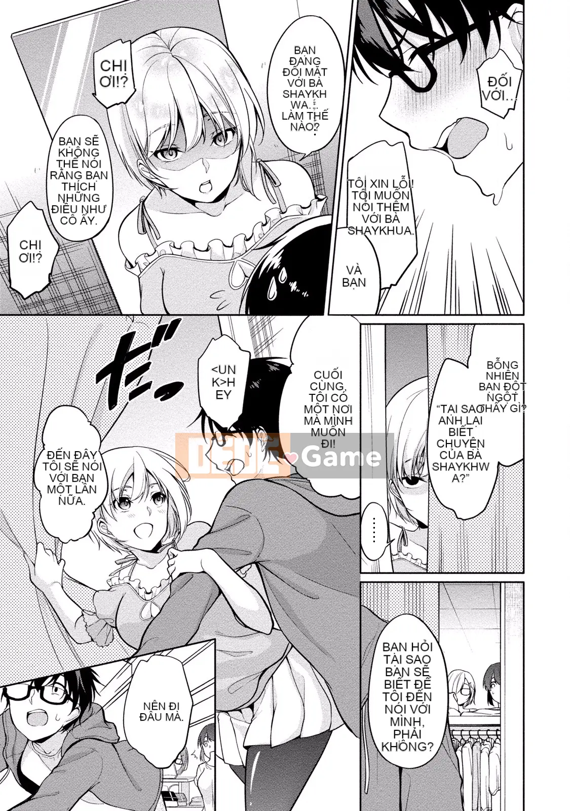 [Yukino] Sato-kun đang nhìn trộm.