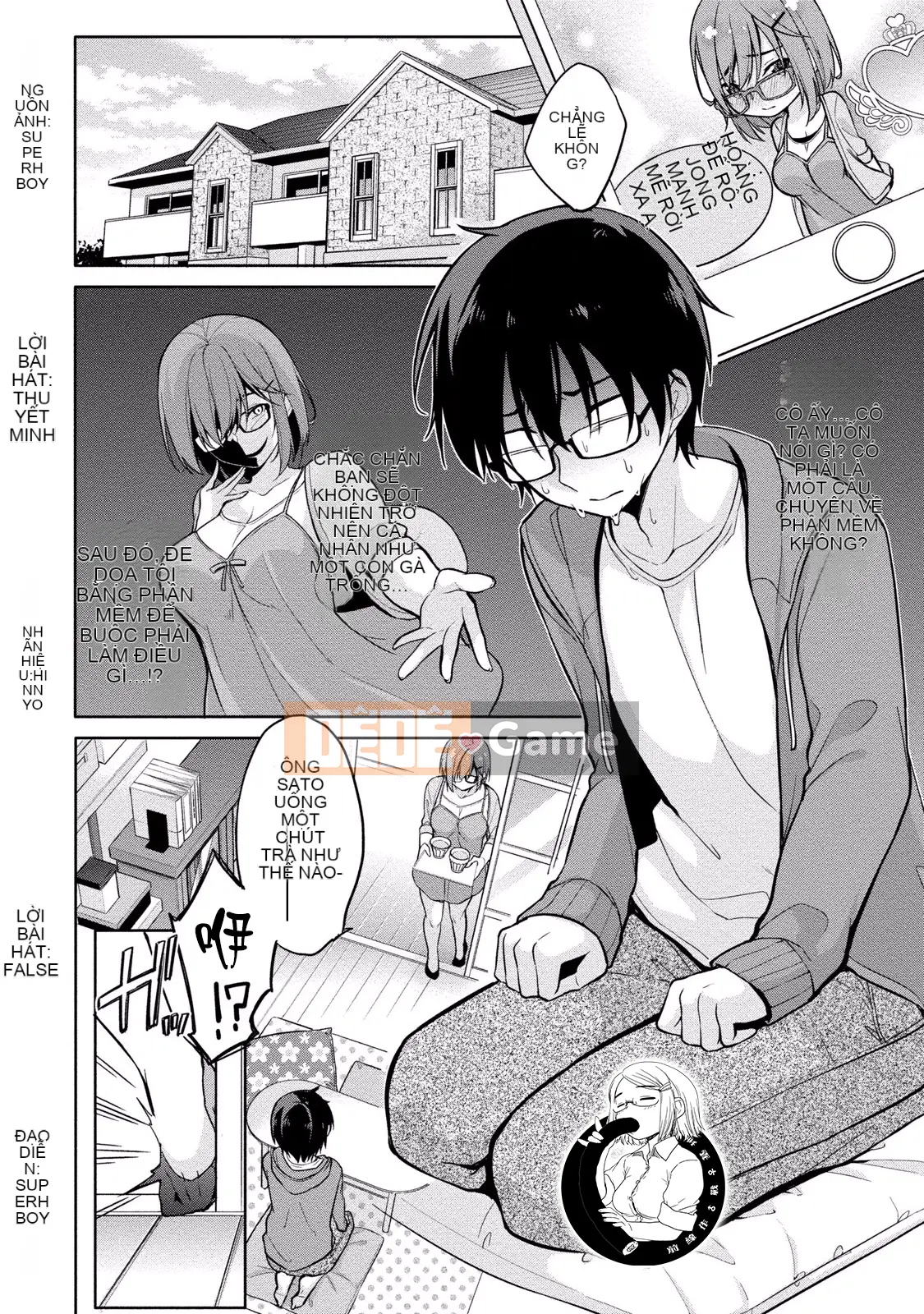 [Yukino] Sato-kun đang nhìn trộm.