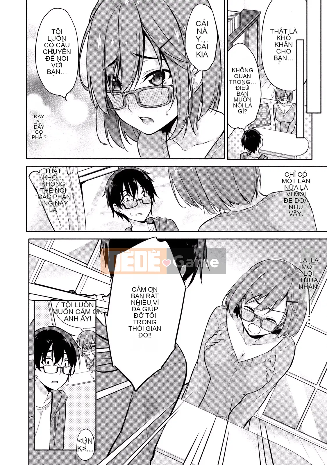 [Yukino] Sato-kun đang nhìn trộm.