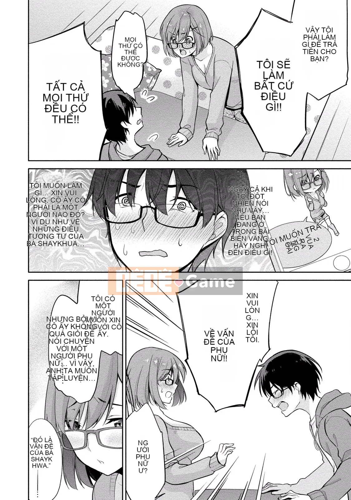 [Yukino] Sato-kun đang nhìn trộm.