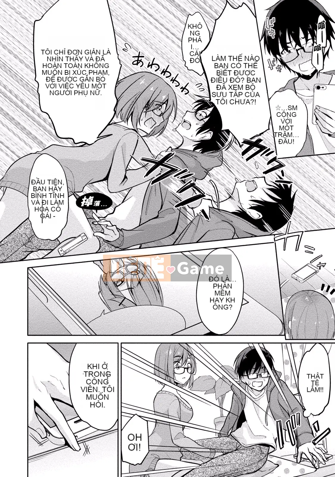 [Yukino] Sato-kun đang nhìn trộm.