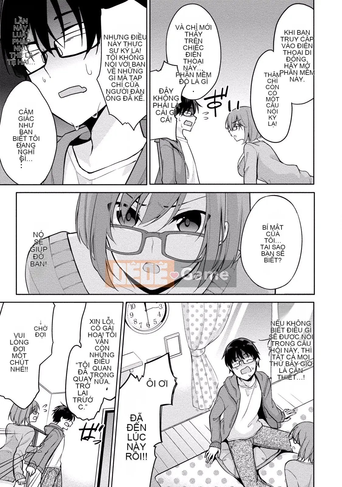 [Yukino] Sato-kun đang nhìn trộm.