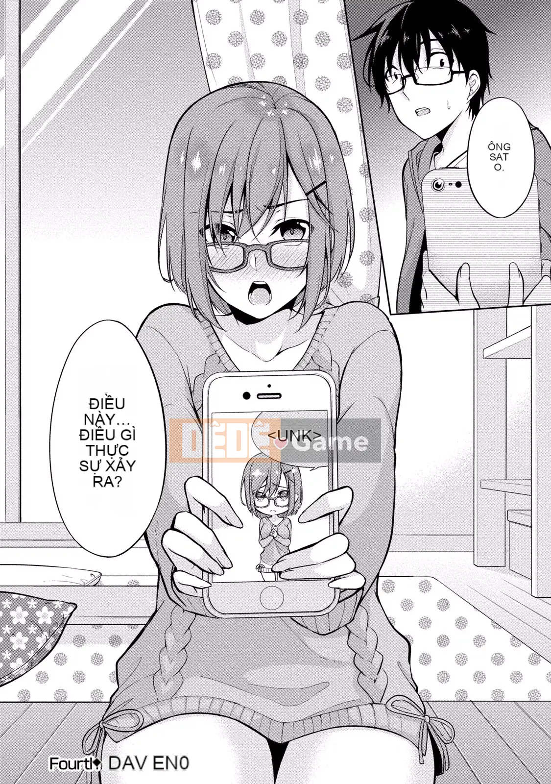 [Yukino] Sato-kun đang nhìn trộm.