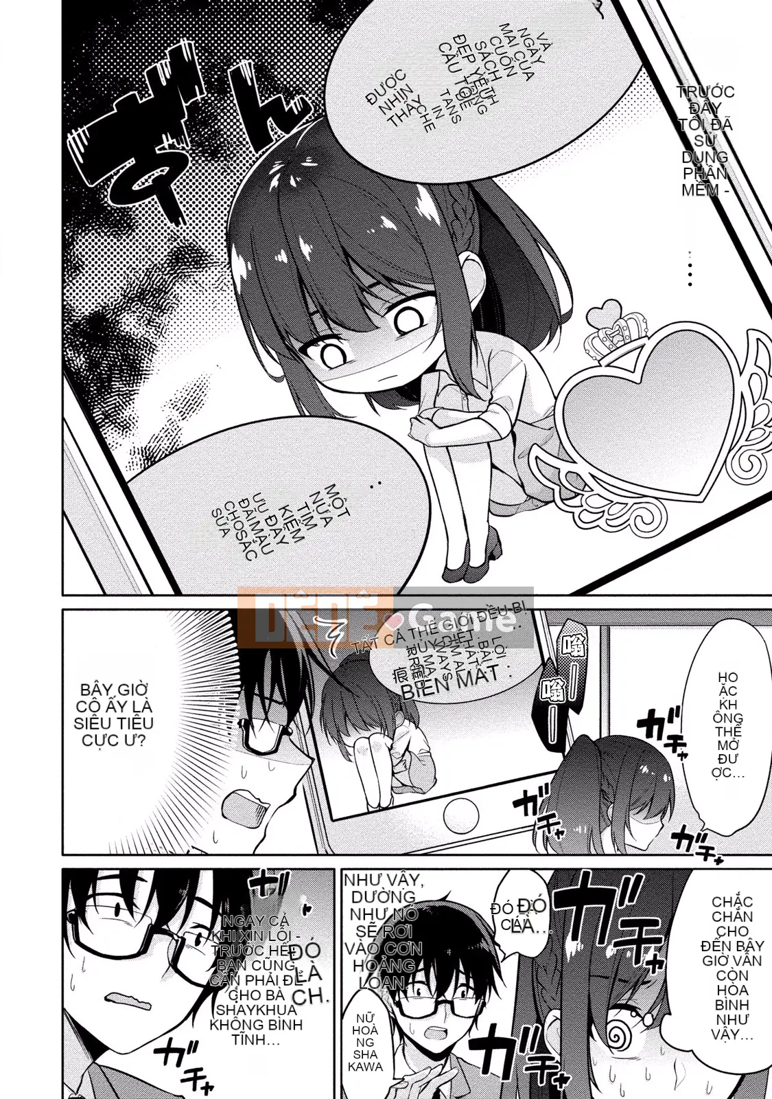 [Yukino] Sato-kun đang nhìn trộm.