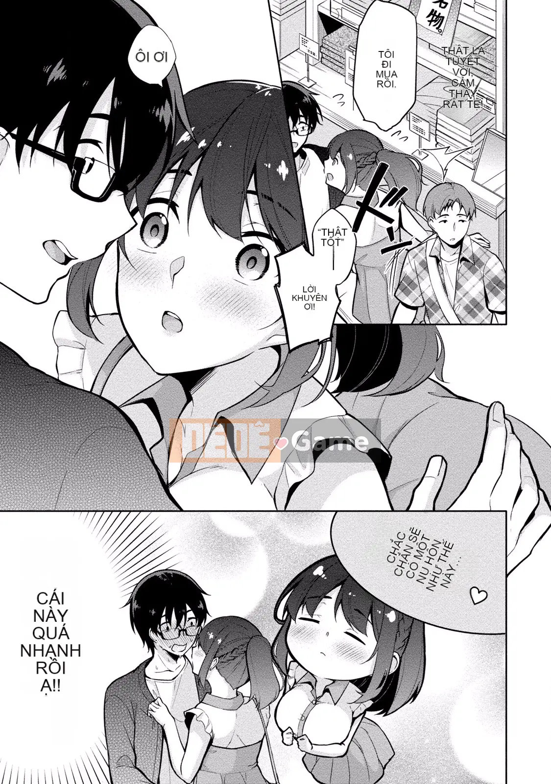 [Yukino] Sato-kun đang nhìn trộm.