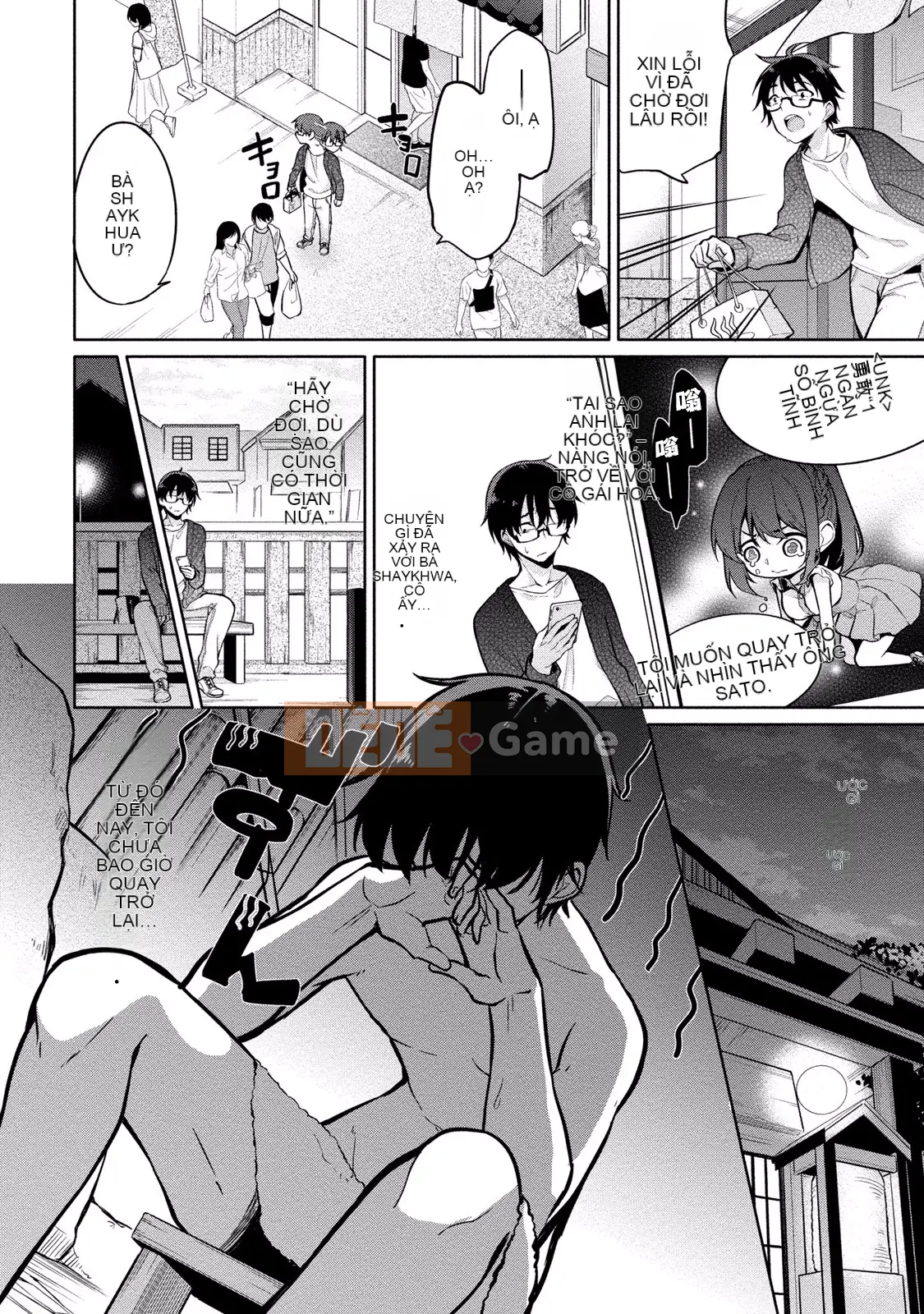 [Yukino] Sato-kun đang nhìn trộm.