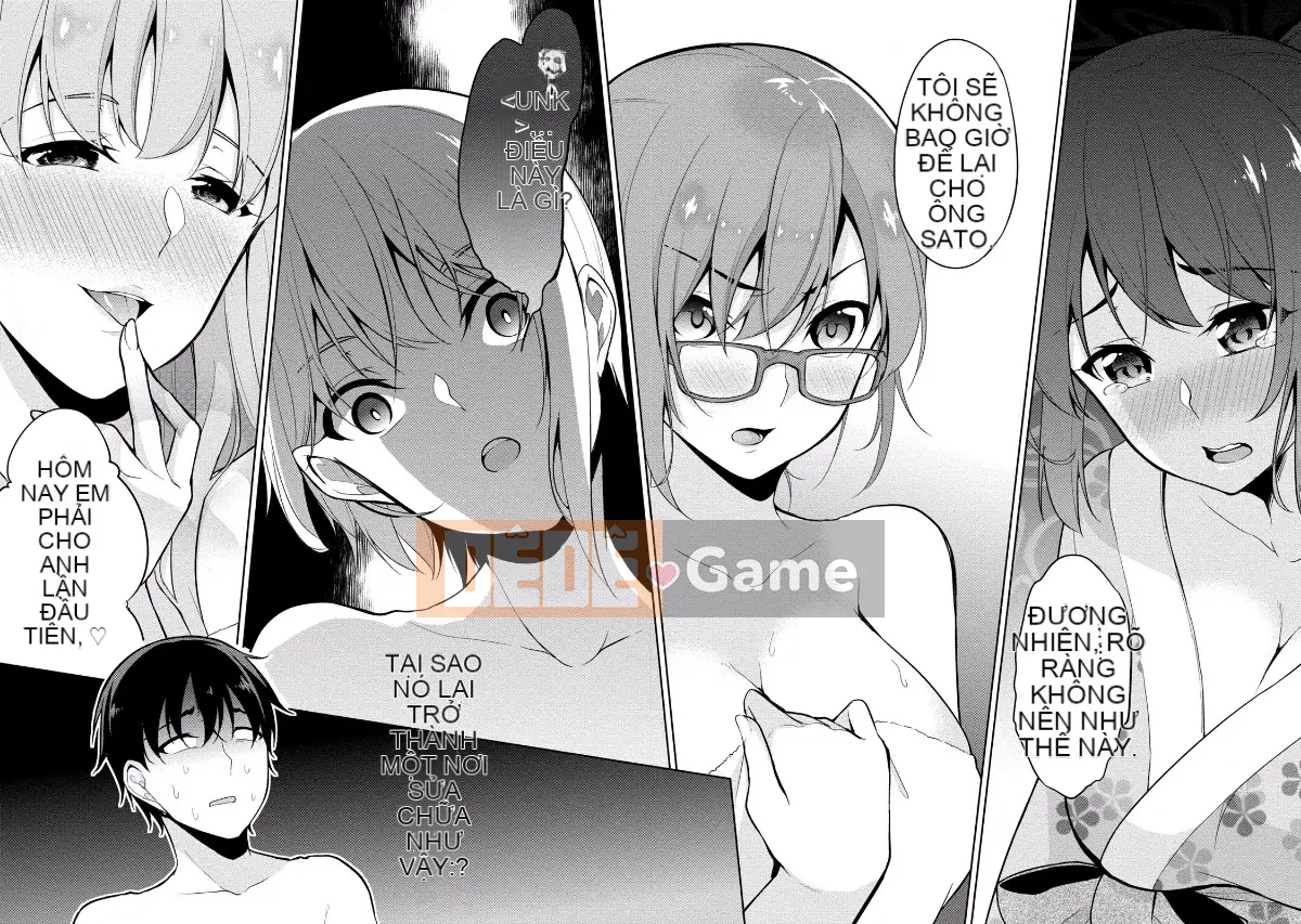 [Yukino] Sato-kun đang nhìn trộm.