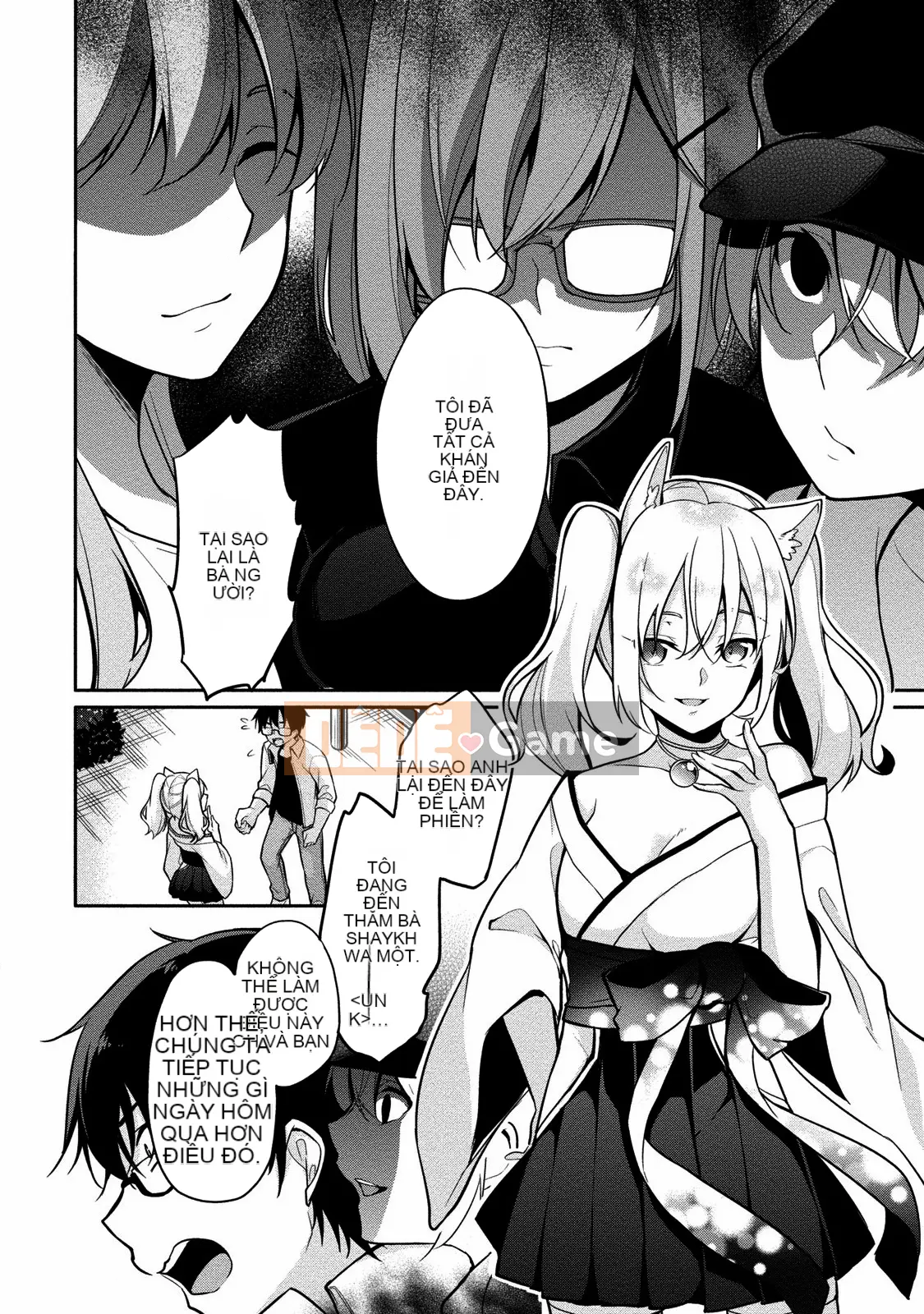 [Yukino] Sato-kun đang nhìn trộm.