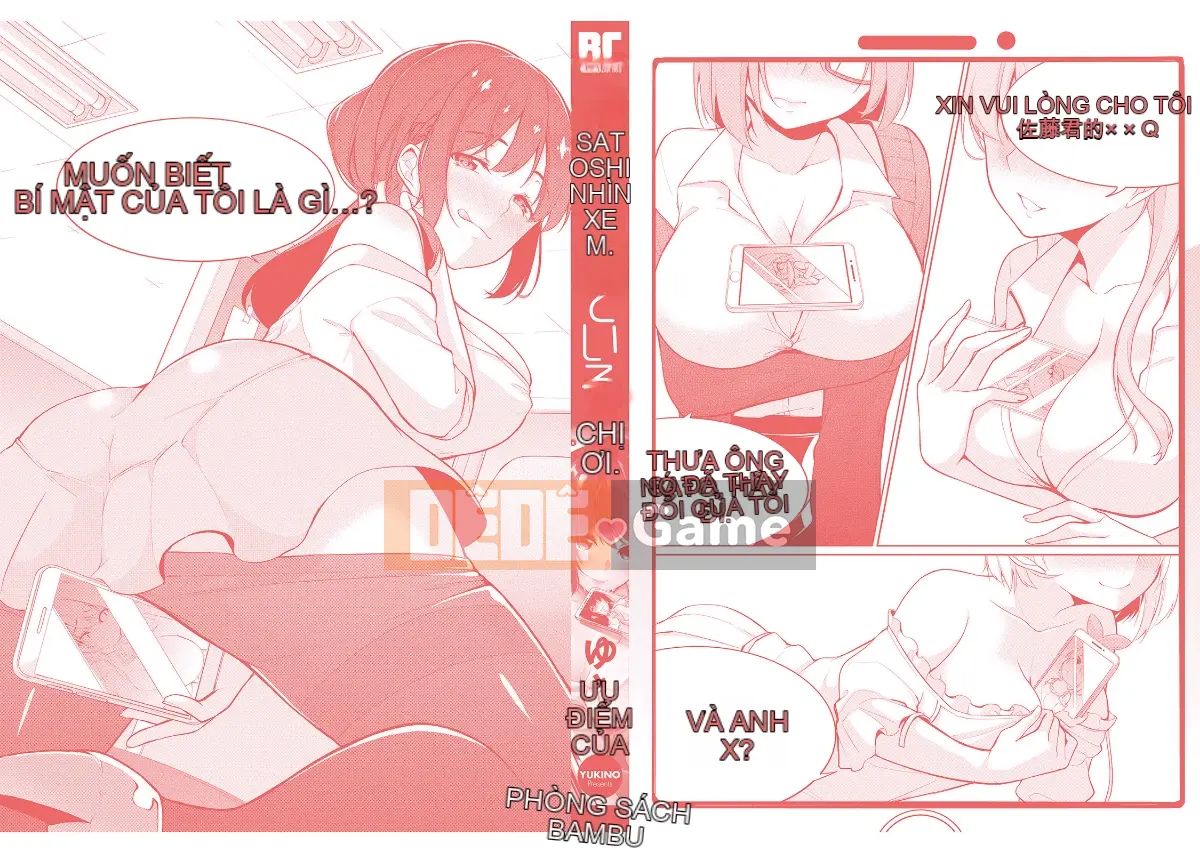 [Yukino] Sato-kun đang nhìn trộm.