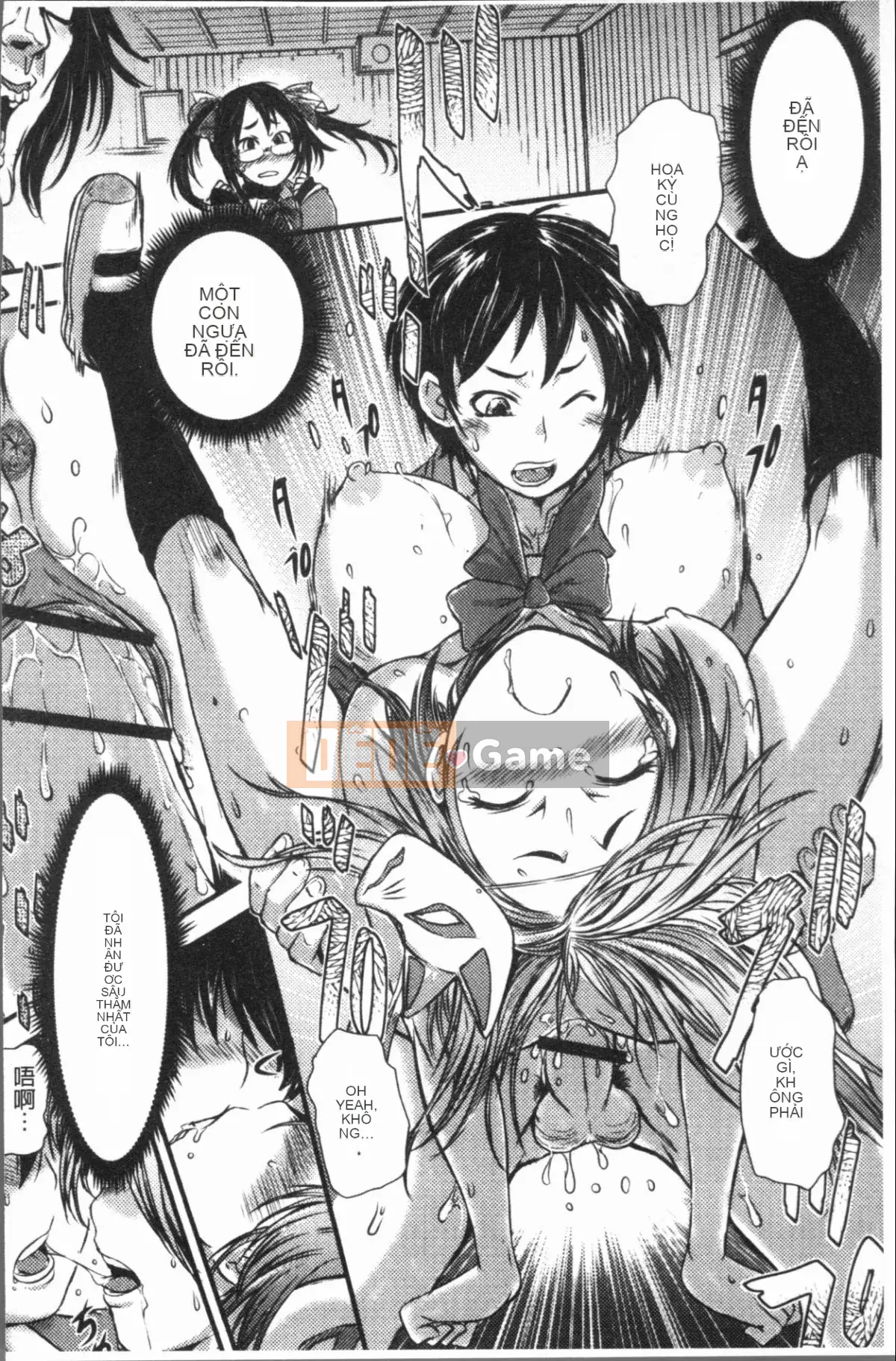 [4K Hanhuagumi][Ishino Kane] Khoảnh khắc ♥ hung dữ của cô gái này!