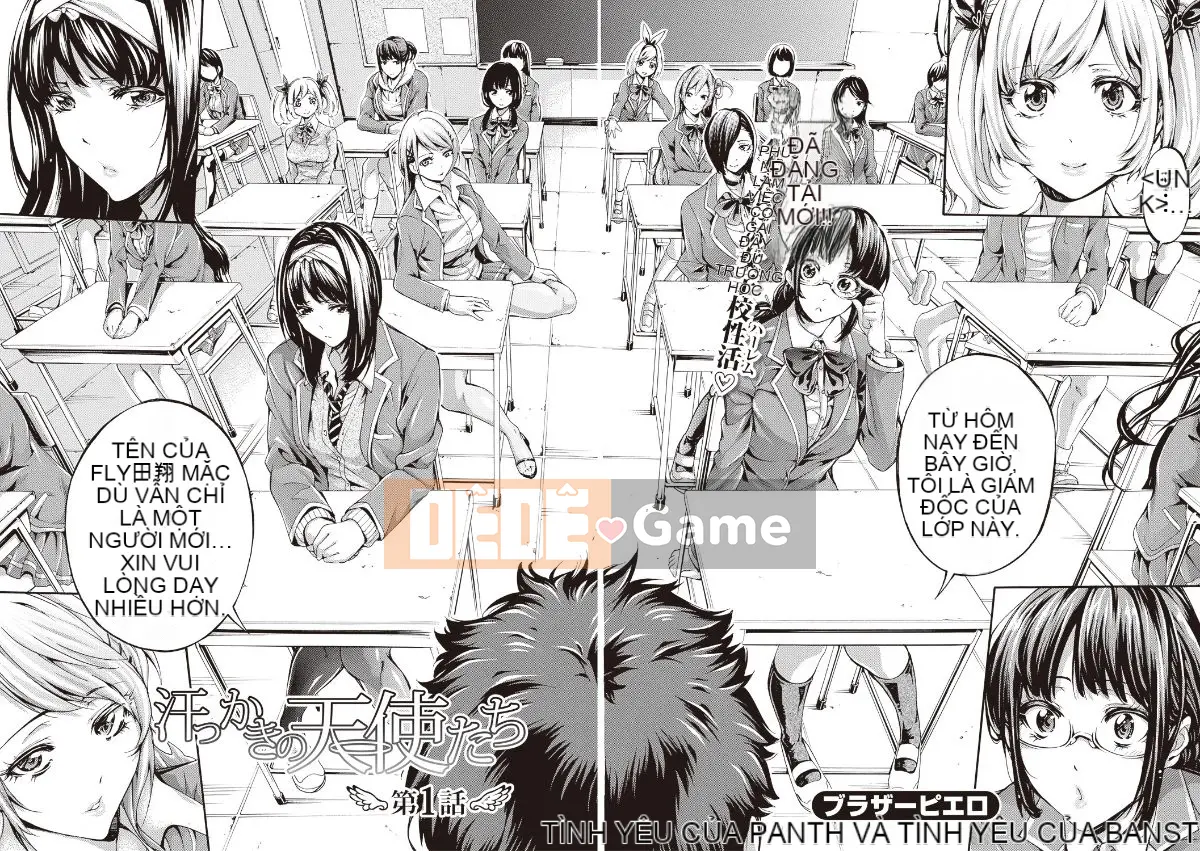 [Anh hề] Câu lạc bộ nữ thiên đường ướt đẫm mồ hôi thiên thần + thẻ minh họa