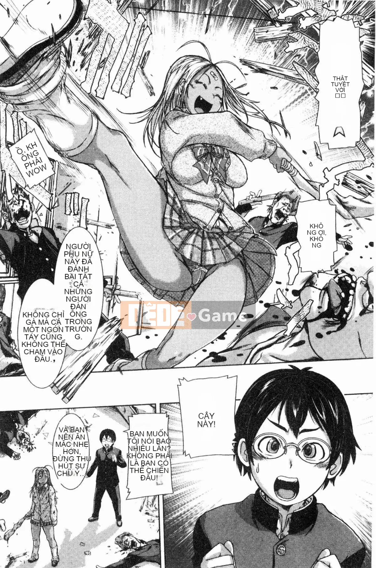 [Kazeteki Koubou][Ishino Kane] Cô gái này thật hung dữ ♥ tình yêu