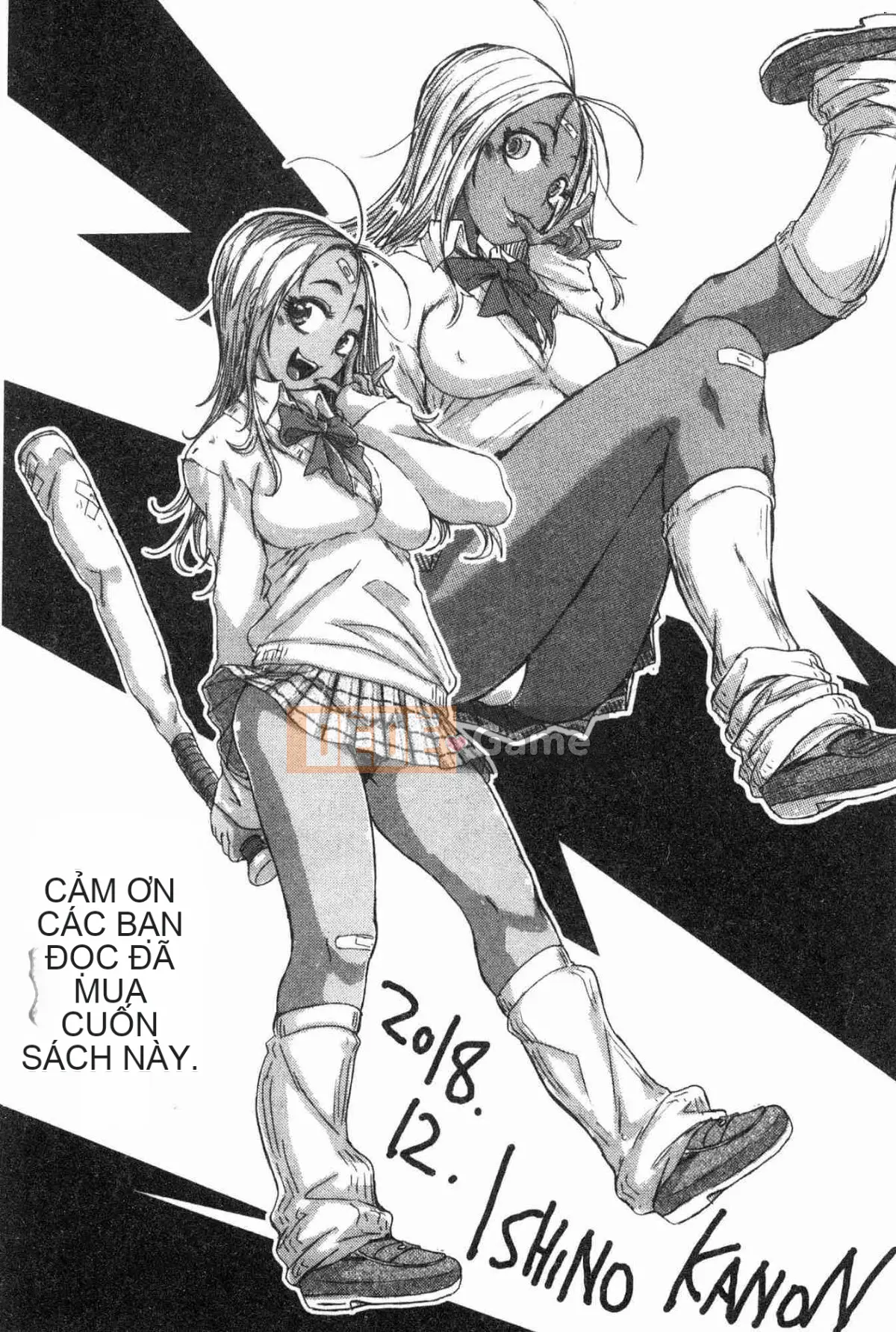 [Kazeteki Koubou][Ishino Kane] Cô gái này thật hung dữ ♥ tình yêu