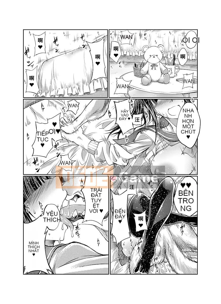 [Woo meo Hán hóa cá nhân][Tian Jianya] ラブラブ獣伤ガールズ