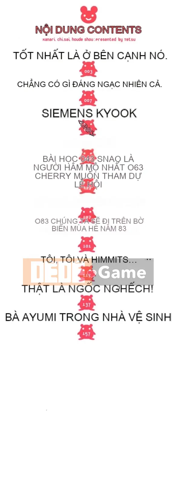 [Tetsu] Nó phải khá nhỏ