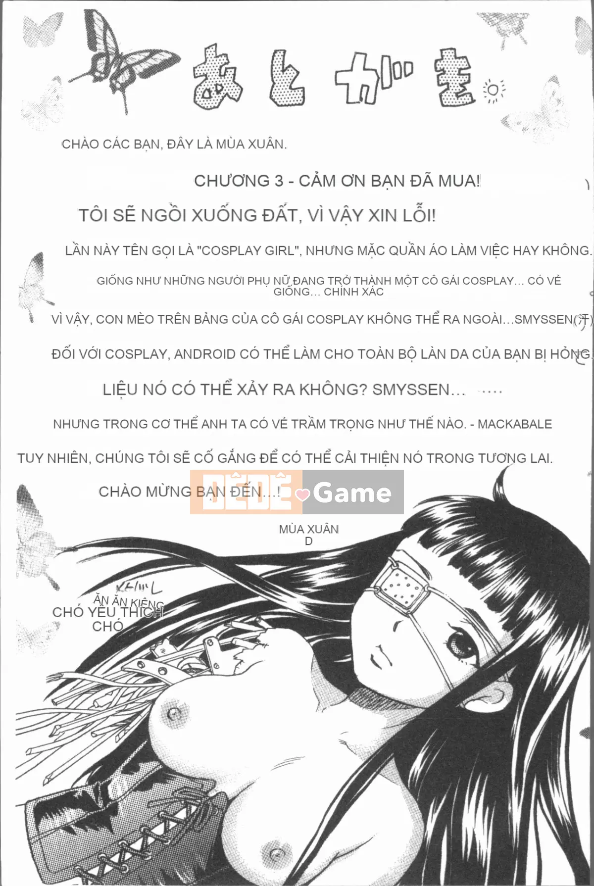 [4K Hanhuagumi][Masato Tsukimori] Cô gái cosplay biến thái