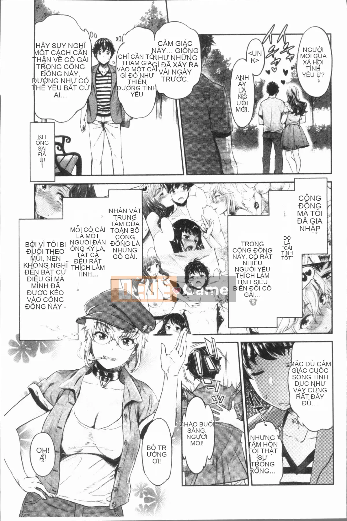 [4K Hankagumi][Umemaru] Con chó cái độc đáo và cuộc sống giáo