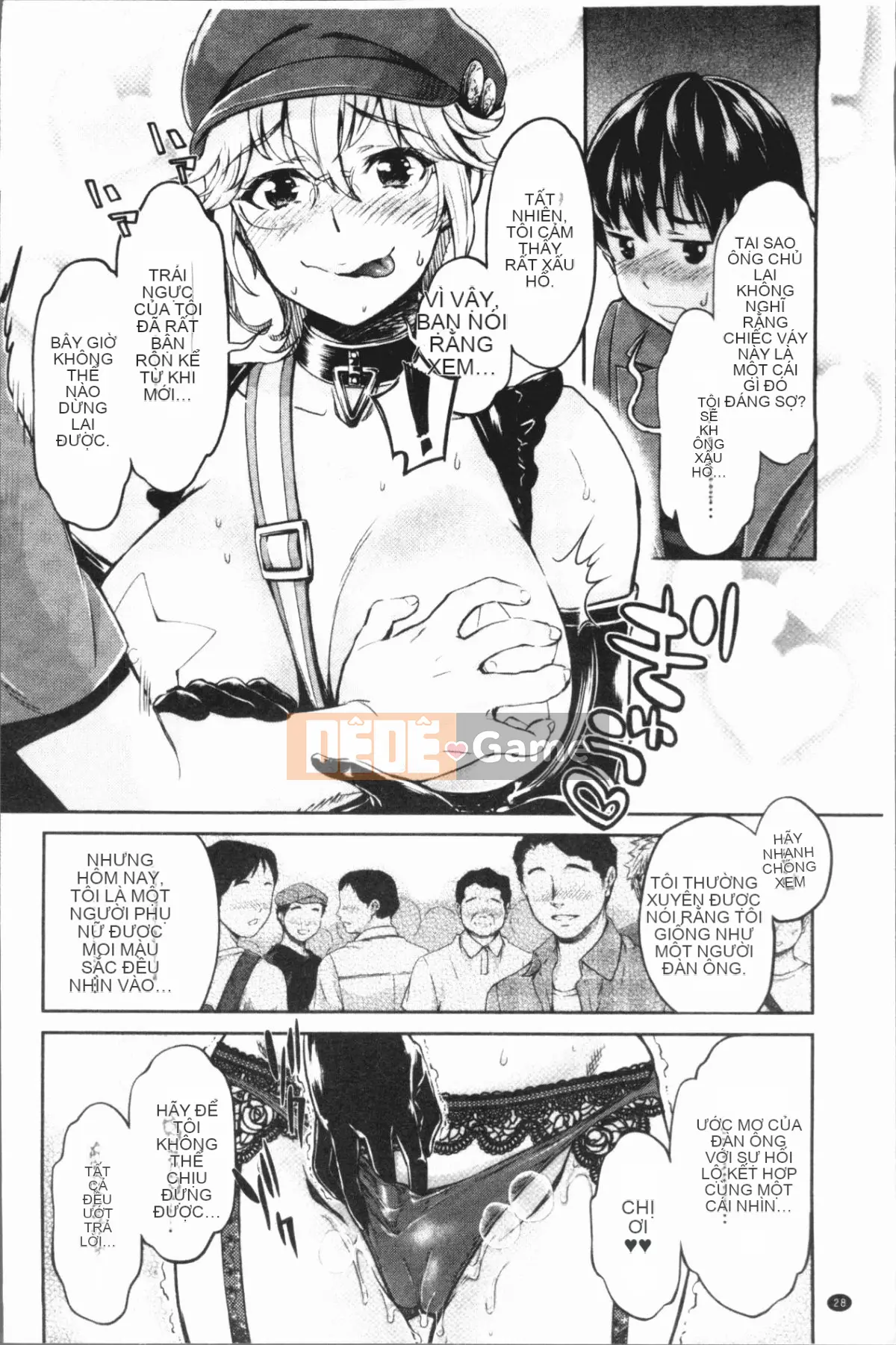 [4K Hankagumi][Umemaru] Con chó cái độc đáo và cuộc sống giáo