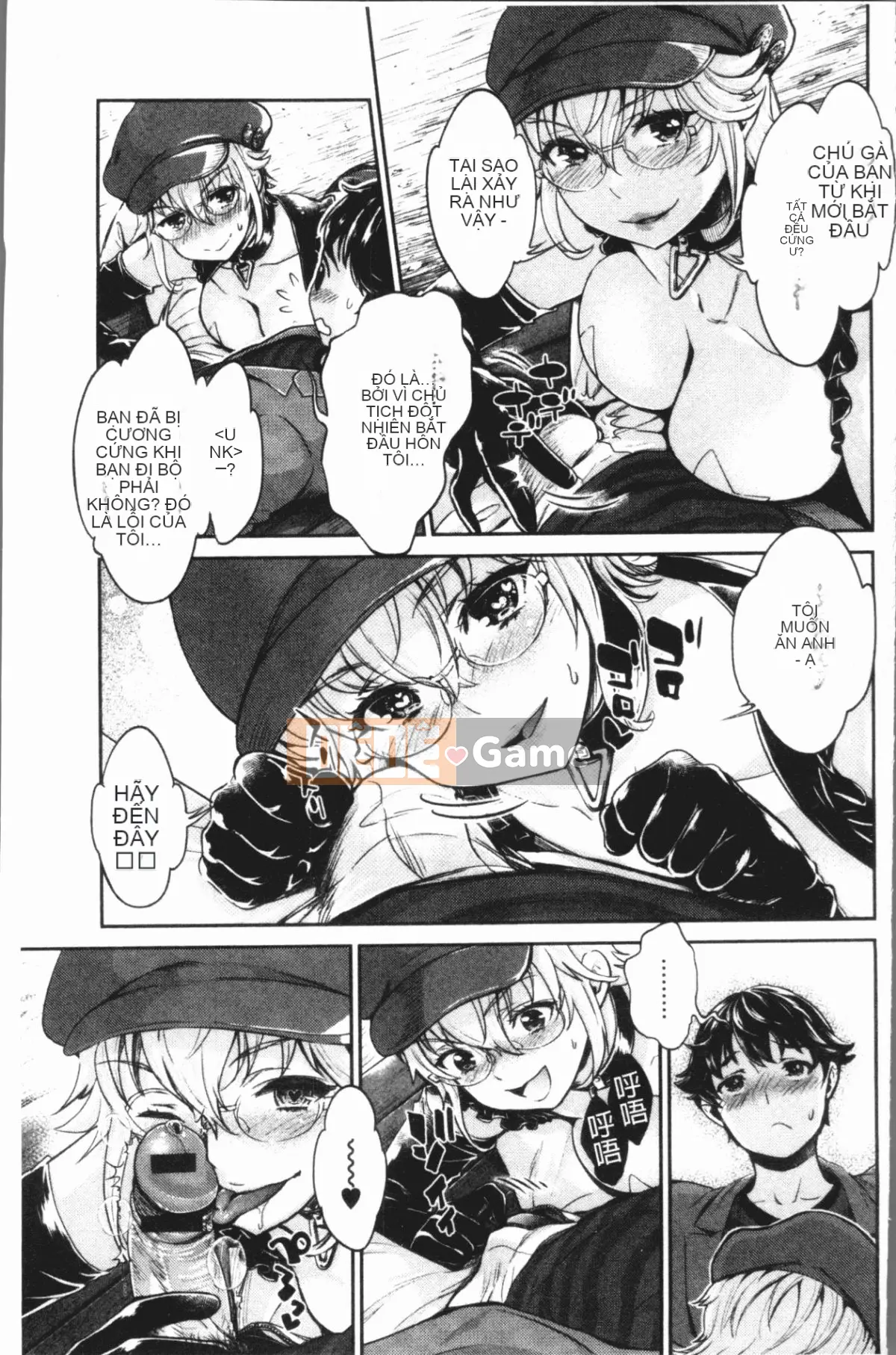 [4K Hankagumi][Umemaru] Con chó cái độc đáo và cuộc sống giáo