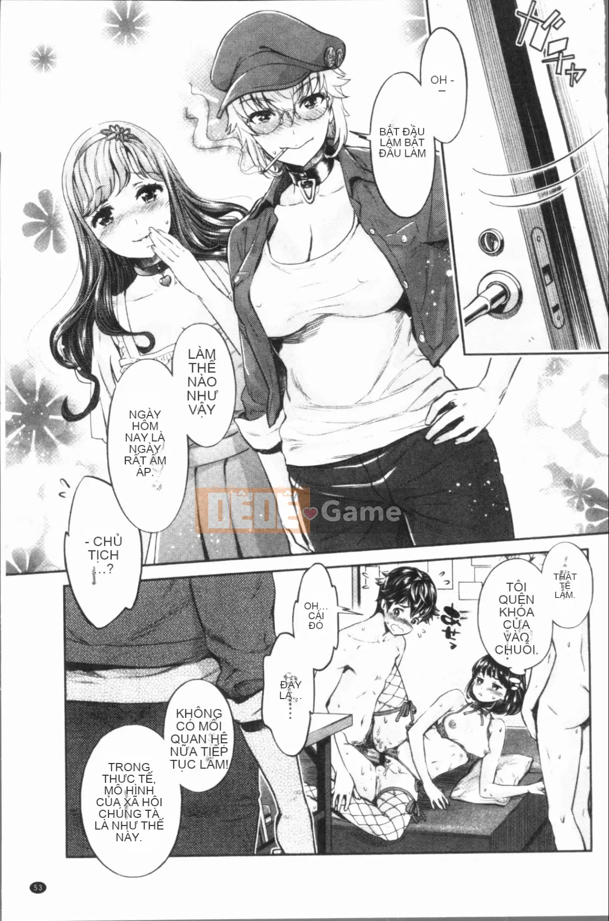 [4K Hankagumi][Umemaru] Con chó cái độc đáo và cuộc sống giáo