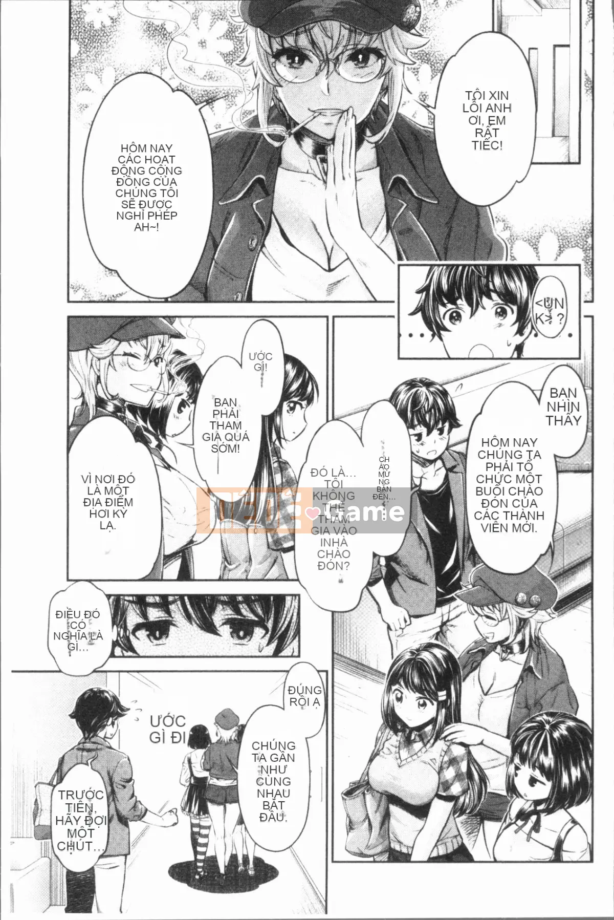 [4K Hankagumi][Umemaru] Con chó cái độc đáo và cuộc sống giáo