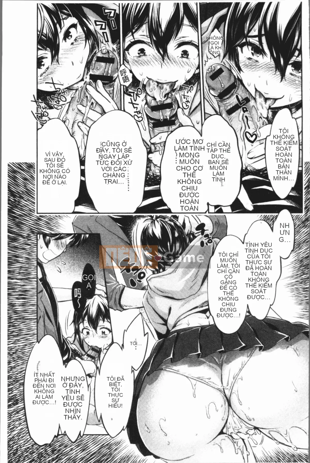 [4K Hankagumi][Umemaru] Con chó cái độc đáo và cuộc sống giáo