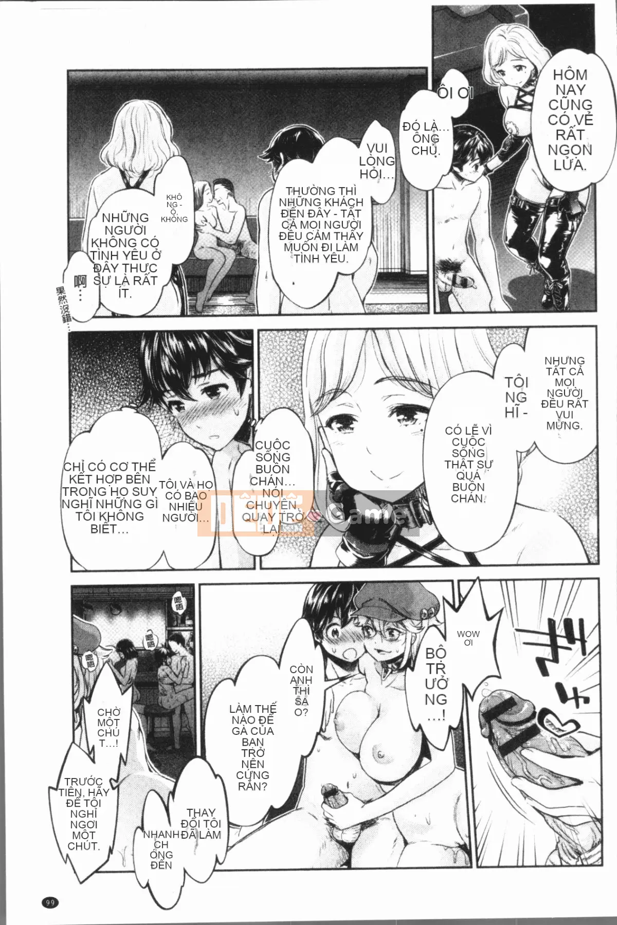 [4K Hankagumi][Umemaru] Con chó cái độc đáo và cuộc sống giáo