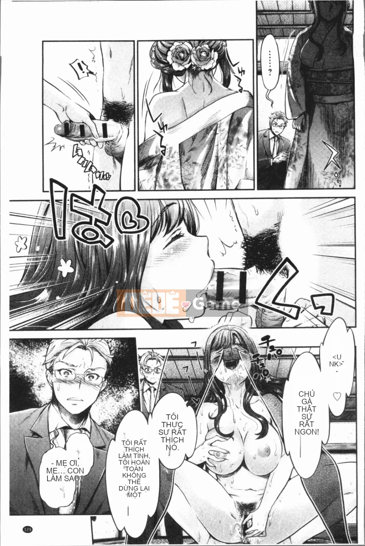 [4K Hankagumi][Umemaru] Con chó cái độc đáo và cuộc sống giáo