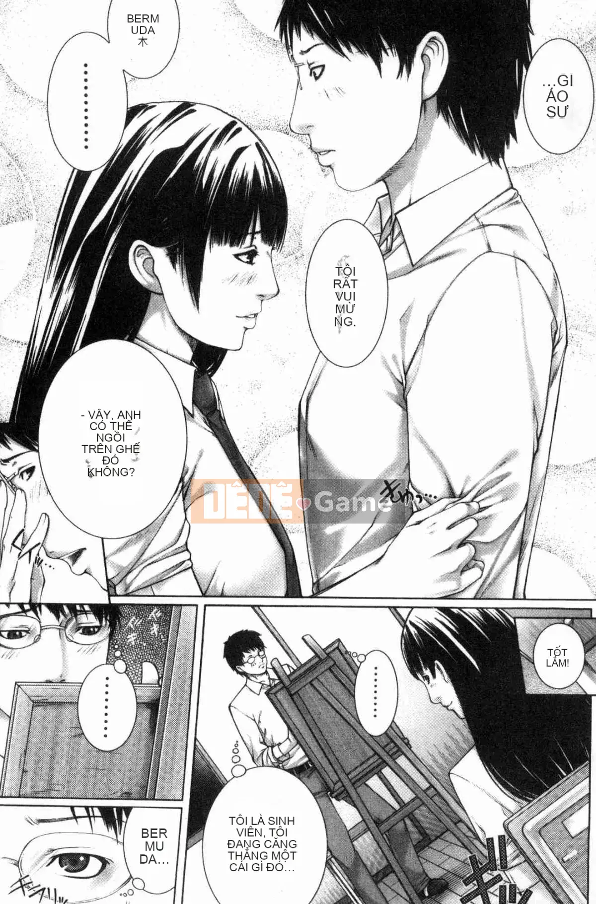 [Wind Workshop][ハスミヒロ] Gặp mẹ con M, nữ giáo viên và tôi