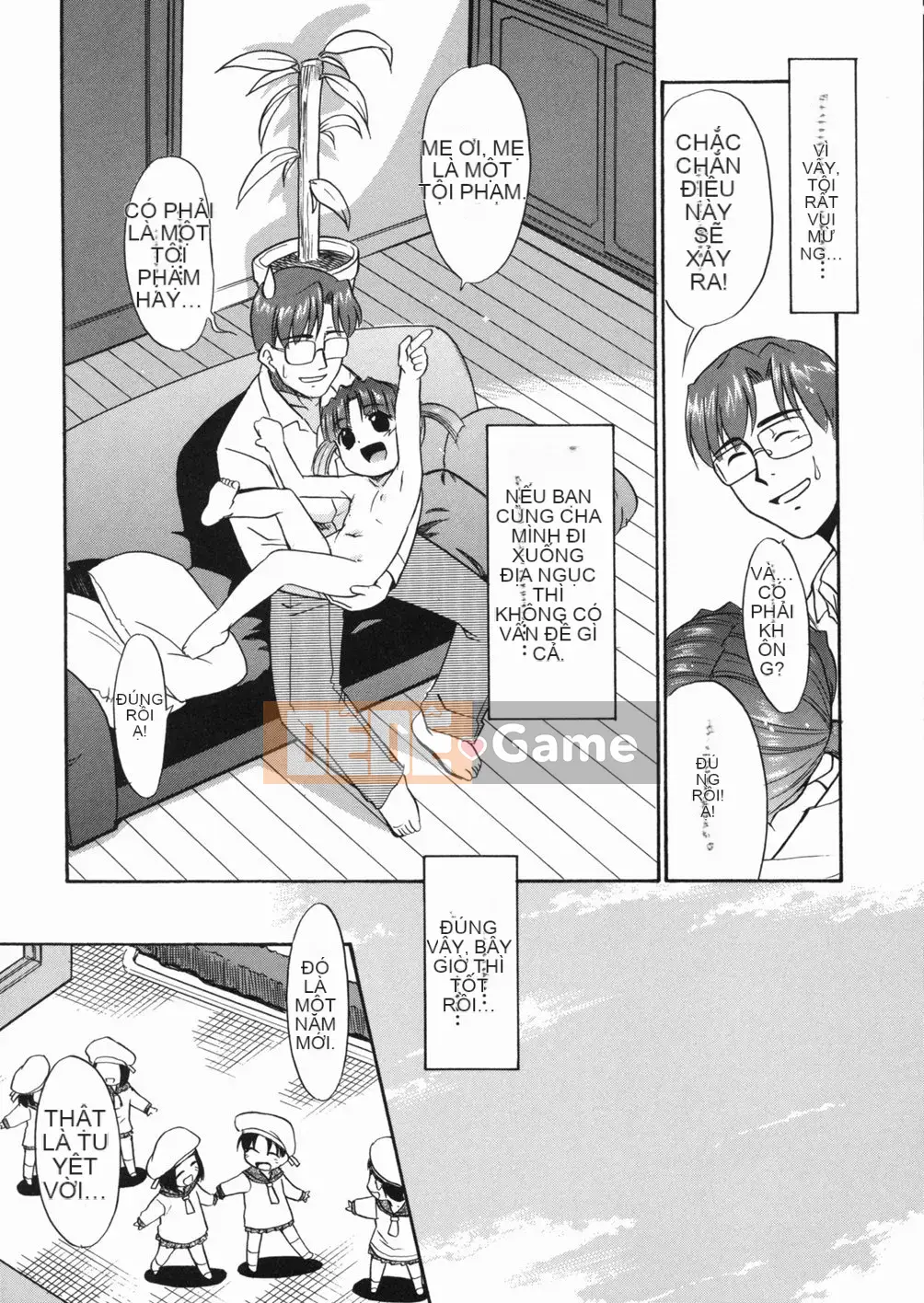 [Nekogen] Con ghét bố